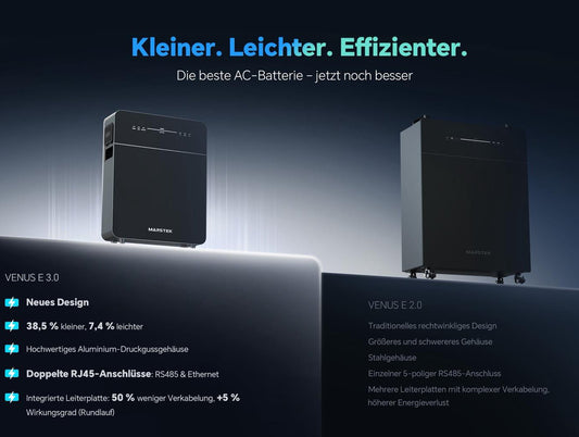 Marstek Venus E GEN 3.0 - 5120Wh AC Opslag