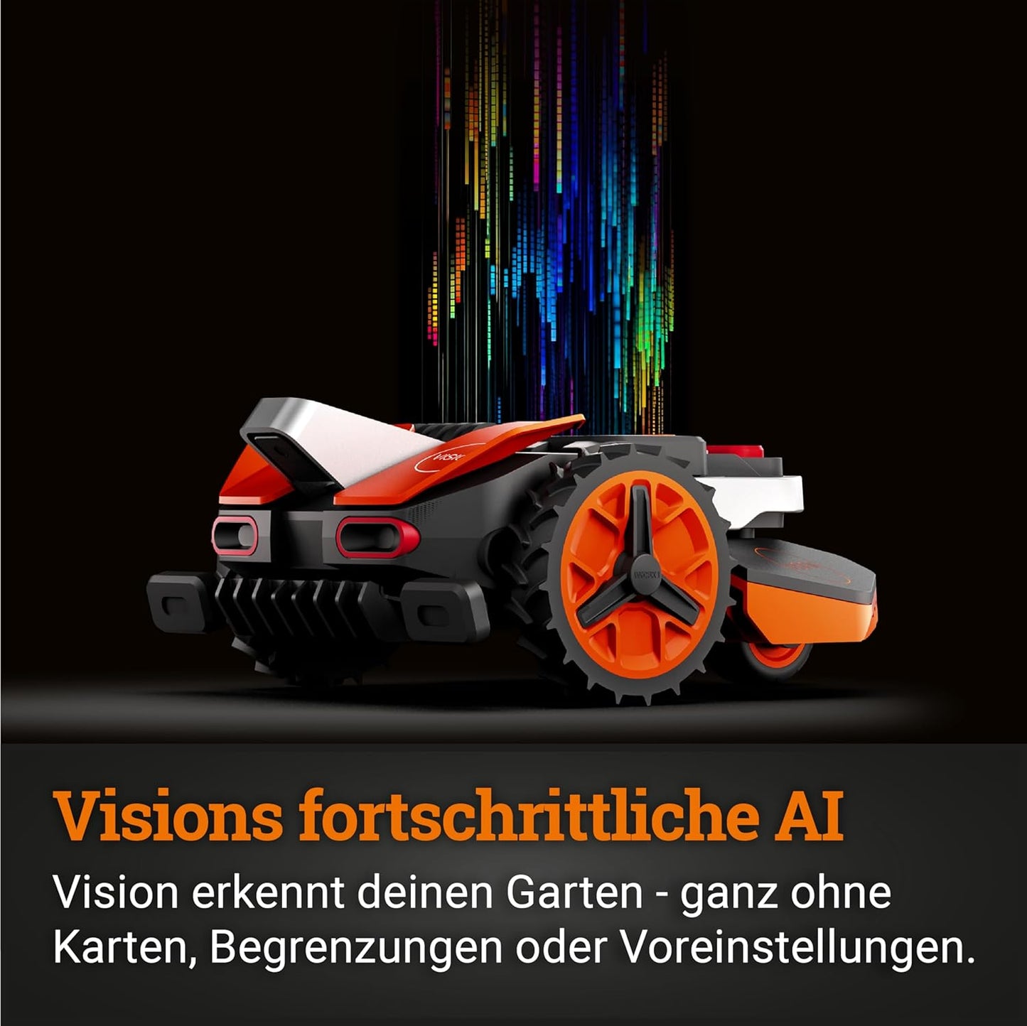 WORX Landroid Vision M800 WR208E.1 - Robotmaaier zonder begrensingskabel voor tuinen tot 800m², AI Gazon