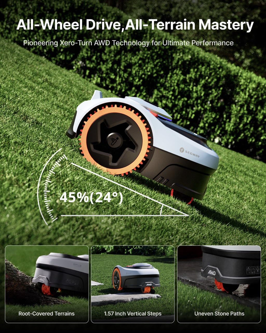 Segway Navimow i206 AWD Robotmaaier