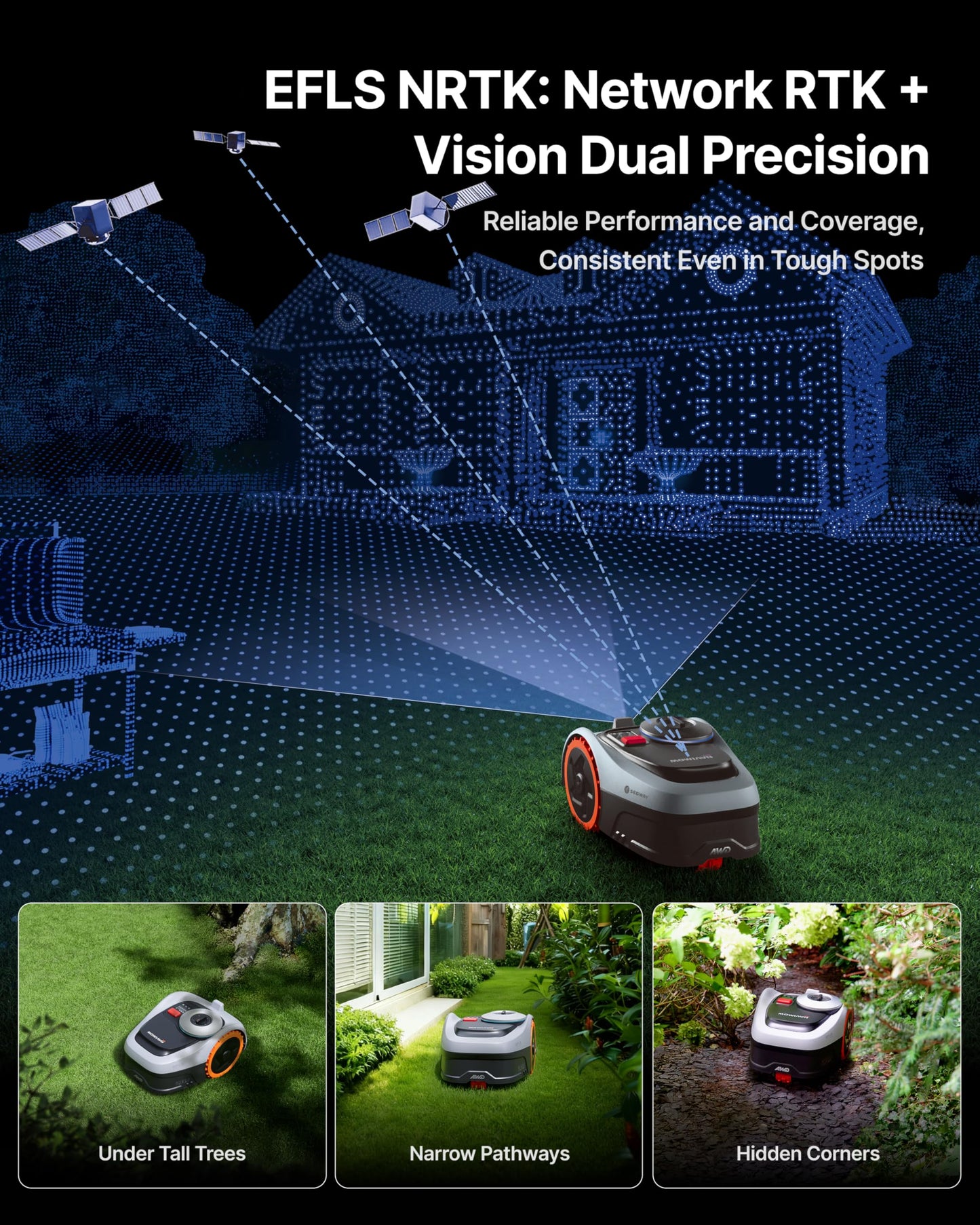 Segway Navimow i206 AWD Robotmaaier