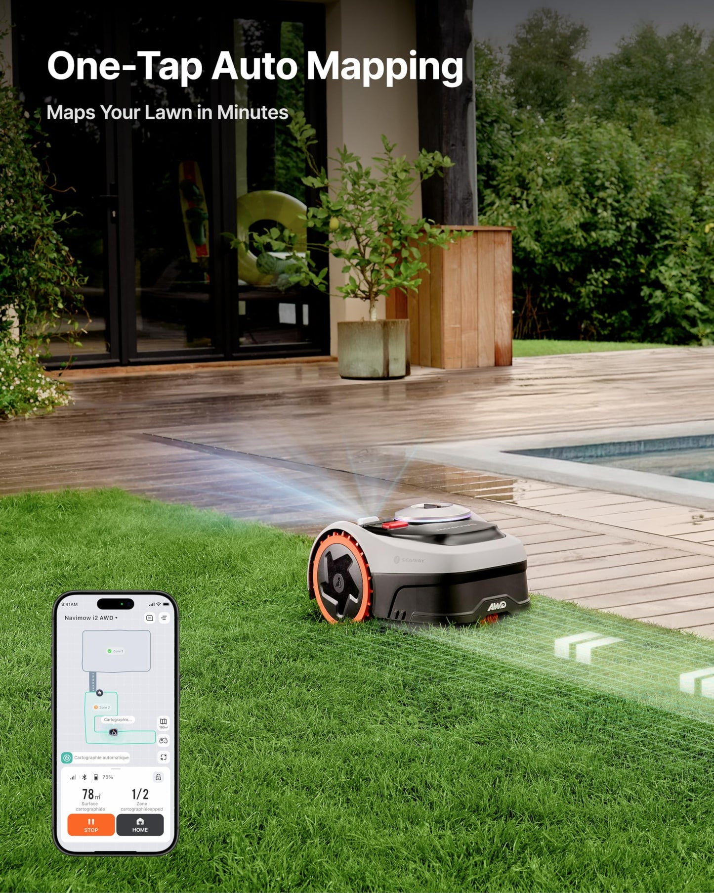 Segway Navimow i206 AWD Robotmaaier