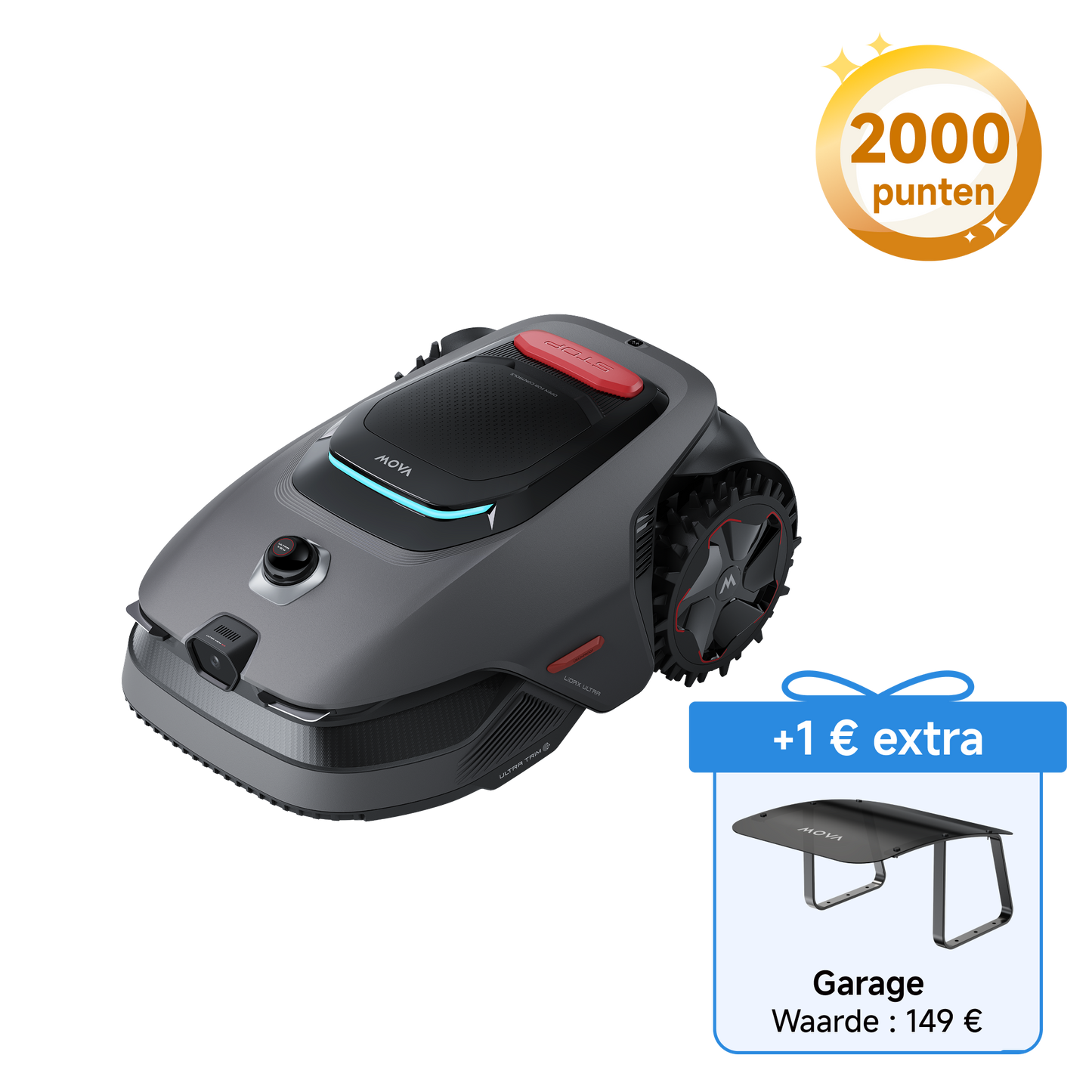 MOVA LiDAX Ultra Series Robotmaaier