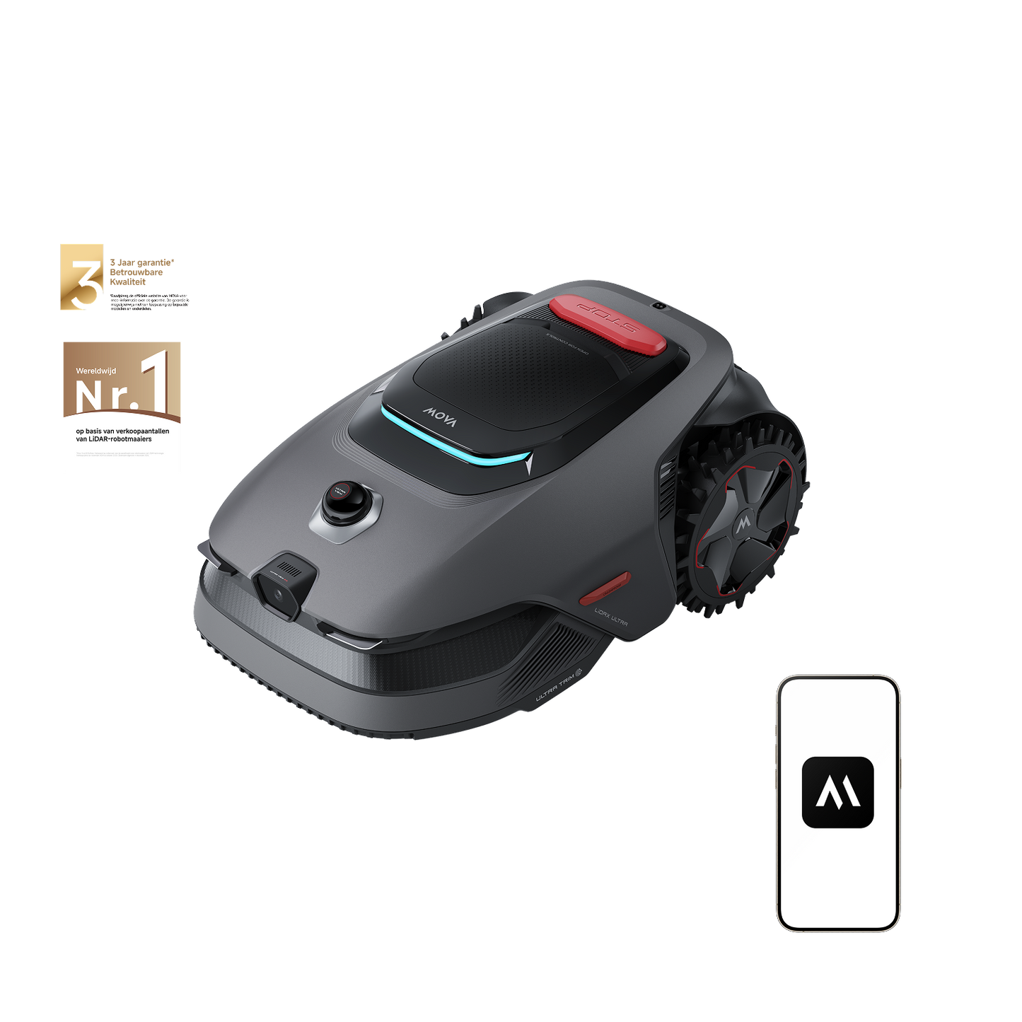 MOVA LiDAX Ultra Series Robotmaaier