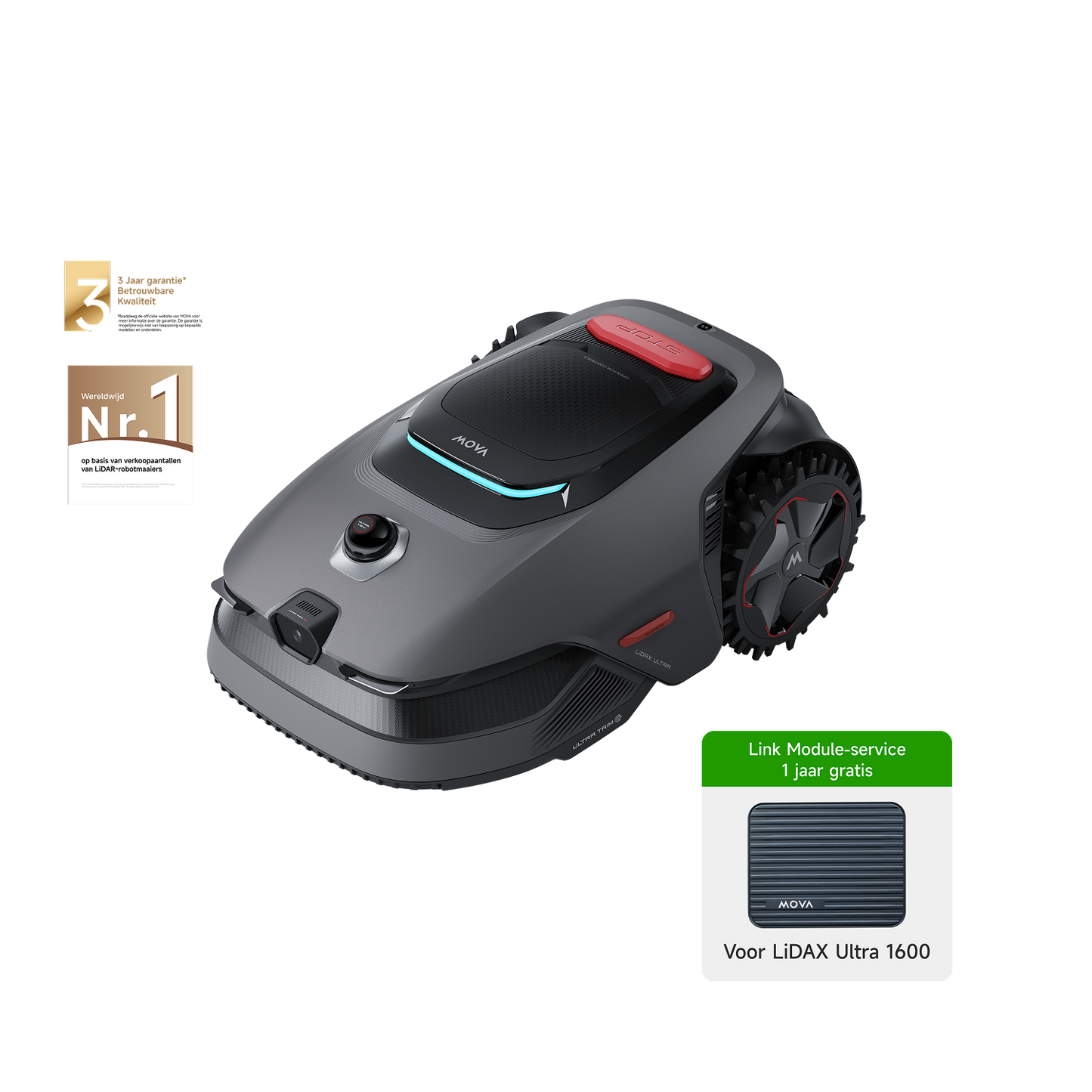 MOVA LiDAX Ultra Series Robotmaaier
