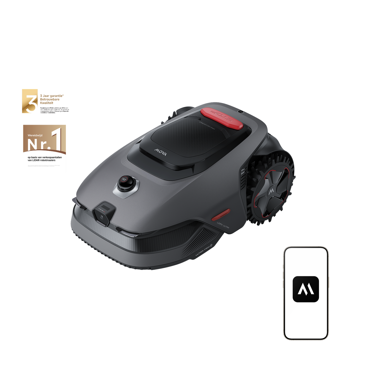 MOVA LiDAX Ultra Series Robotmaaier